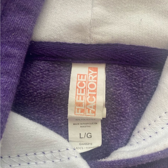 Unisex Casual Hoodie - Fleece Factory - Picture 2 of 3